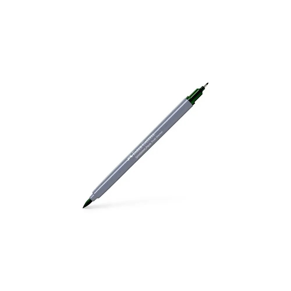 Faber-Castell, Markers, Art & School, AquaDual, 626641, Pine Green